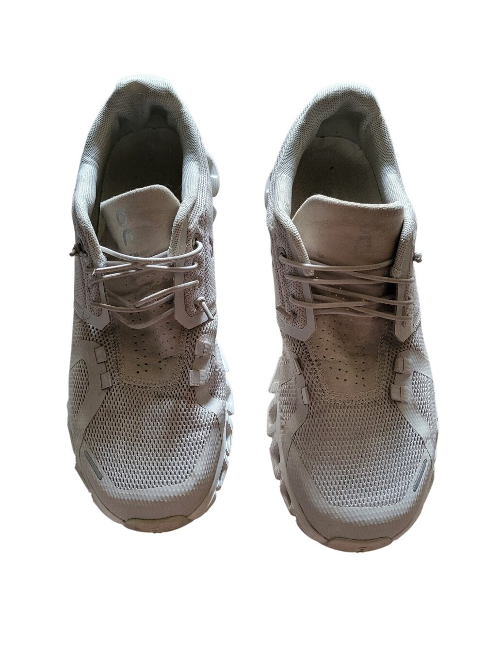 On Cloud 5 Running Shoes White / White 59.98773 Casual Sneakers Women's US 8.5 - Picture 3 of 7